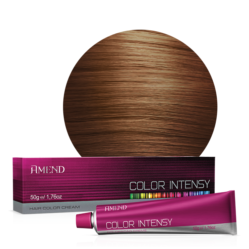 Coloração Amend Color Intensy 6.34 Louro Escuro Dourado Acobreado 50g